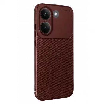 Xiaomi Poco X8 Pro Auto Focus Karbon Kapak - Bordo