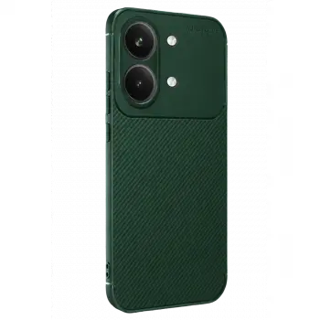 Xiaomi Poco X8 Pro Max Auto Focus Karbon Kapak - Koyu Yeşil