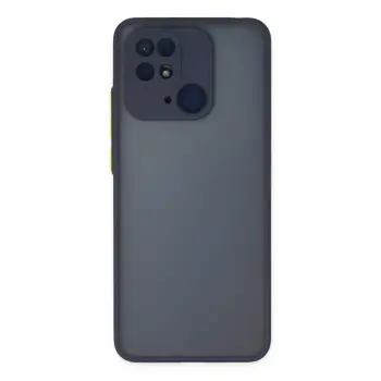 Xiaomi Redmi 10c Kılıf Montreal Silikon Kapak - Lacivert