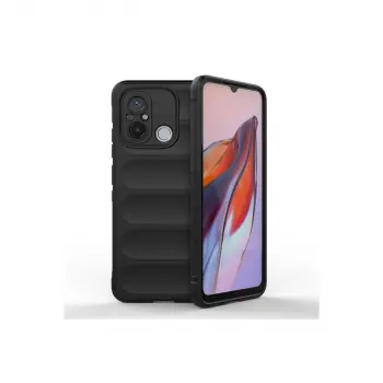 Xiaomi Redmi 12c Kılıf Optimum Silikon - Siyah