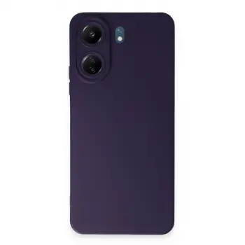 Xiaomi Redmi 13c Kılıf Nano İçi Kadife Silikon - Mor