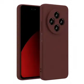 Xiaomi Redmi 14c Kılıf First Silikon - Bordo