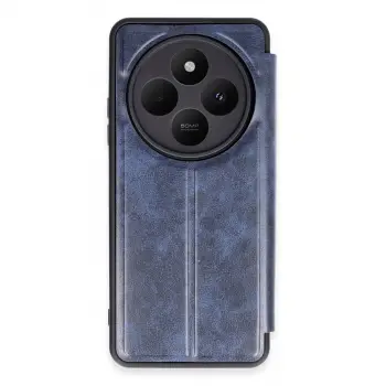 Xiaomi Redmi 14c Kılıf Flip Cover - Lacivert