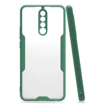 Xiaomi Redmi 9 Kılıf Platin Silikon - Yeşil