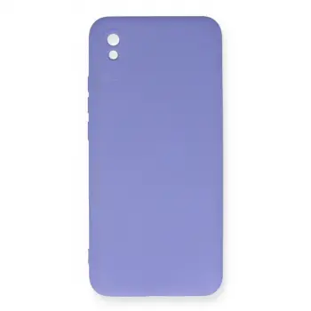 Xiaomi Redmi 9a Kılıf Nano İçi Kadife Silikon - Lila