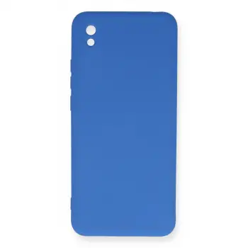 Xiaomi Redmi 9a Kılıf Nano İçi Kadife Silikon - Mavi