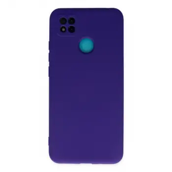 Xiaomi Redmi 9c Kılıf Nano İçi Kadife Silikon - Mor