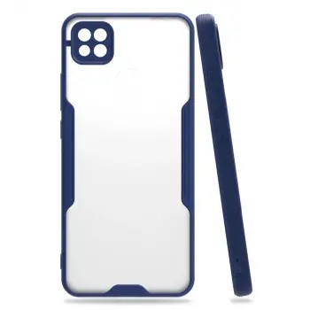 Xiaomi Redmi 9c Kılıf Platin Silikon - Lacivert