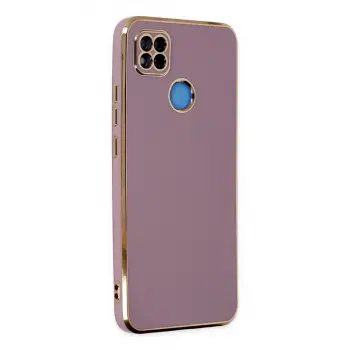 Xiaomi Redmi 9c Kılıf Volet Silikon - Mor