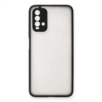 Xiaomi Redmi 9t Kılıf Montreal Silikon Kapak - Siyah