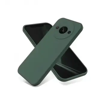 Xiaomi Redmi A3 4g Kılıf First Silikon - Koyu Yeşil