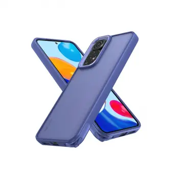 Xiaomi Redmi Note 11 Kılıf Elegant Kapak - Açık Mavi