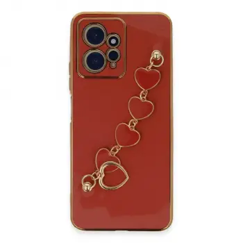 Xiaomi Redmi Note 12 4g Kılıf Esila Silikon - Kırmızı