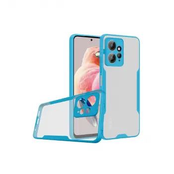 Xiaomi Redmi Note 12 4g Kılıf Platin Silikon - Mavi