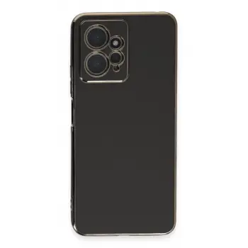 Xiaomi Redmi Note 12 4g Kılıf Volet Silikon - Siyah