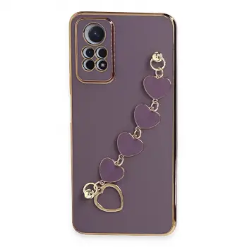 Xiaomi Redmi Note 12 Pro 4g Kılıf Esila Silikon - Mor