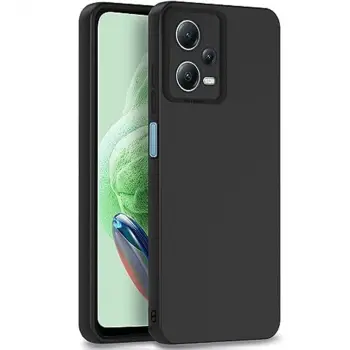 Xiaomi Redmi Note 12 Pro 5g Kılıf Nano İçi Kadife Silikon - Siyah