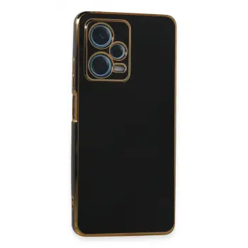 Xiaomi Redmi Note 12 Pro Plus Kılıf Volet Silikon - Siyah