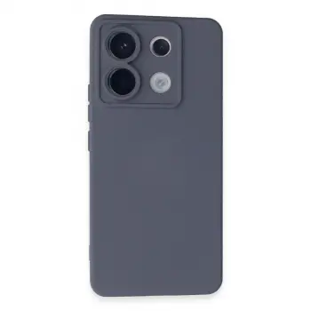 Xiaomi Redmi Note 13 Pro 5g Kılıf Nano İçi Kadife Silikon - Gri