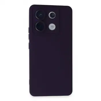 Xiaomi Redmi Note 13 Pro 5g Kılıf Nano İçi Kadife Silikon - Mor