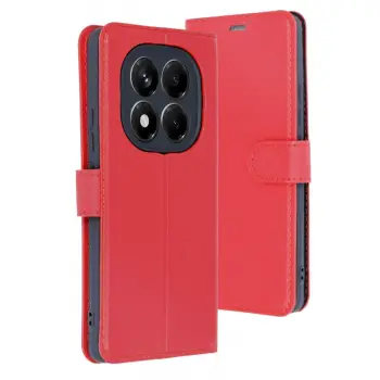 Xiaomi Redmi Note 14 4g Kılıf Trend S Plus Kapaklı Kılıf - Kırmızı