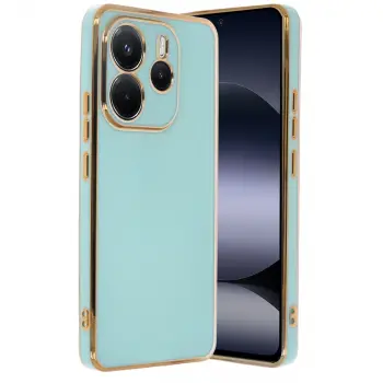 Xiaomi Redmi Note 14 4g Kılıf Volet Silikon - Açık Yeşil