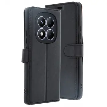 Xiaomi Redmi Note 14 Pro 4g Kılıf Trend S Plus Kapaklı Kılıf - Siyah