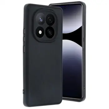 Xiaomi Redmi Note 14 Pro 5g Kılıf Aras Deri Kapak - Siyah