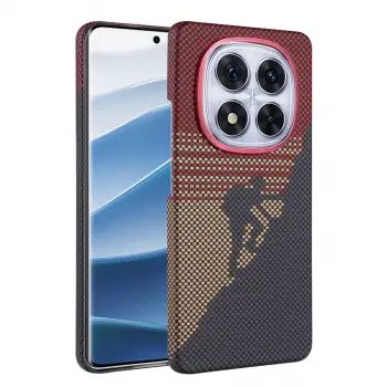 Xiaomi Redmi Note 14 Pro Plus Vega Magsafe Kapak - Kırmızı