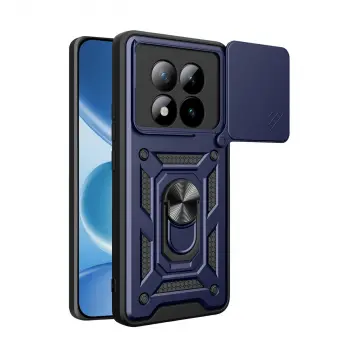 Xiaomi Redmi Note 15 Pro 4g Pars Lens Yüzüklü Silikon - Lacivert