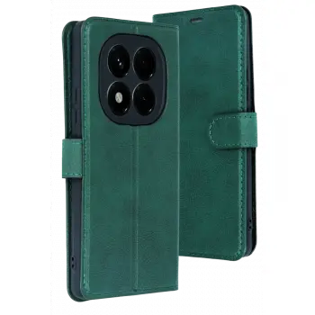 Xiaomi Redmi Note 15 Pro 4g Trend S Plus Kapaklı Kılıf - Yeşil