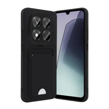Xiaomi Redmi Note 15 Pro 5g Kelvin Kartvizitli Silikon - Siyah