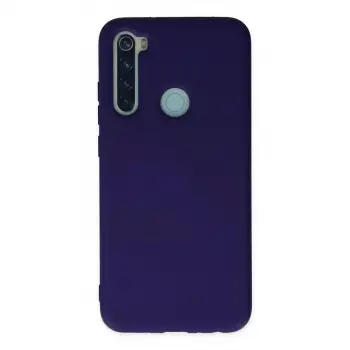 Xiaomi Redmi Note 8 Kılıf Nano İçi Kadife Silikon - Mor