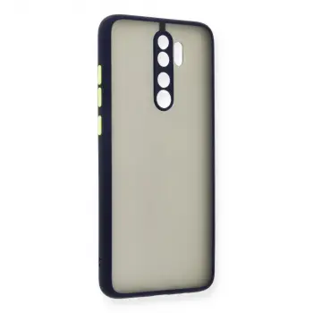 Xiaomi Redmi Note 8 Pro Kılıf Montreal Silikon Kapak - Lacivert