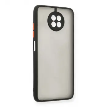 Xiaomi Redmi Note 9 5g Kılıf Montreal Silikon Kapak - Siyah