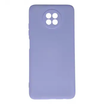 Xiaomi Redmi Note 9 5g Kılıf Nano İçi Kadife Silikon - Lila