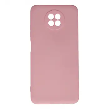 Xiaomi Redmi Note 9 5g Kılıf Nano İçi Kadife Silikon - Pembe