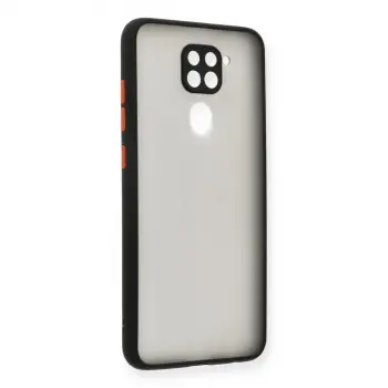 Xiaomi Redmi Note 9 Kılıf Montreal Silikon Kapak - Siyah