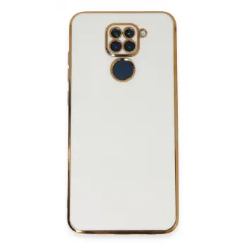 Xiaomi Redmi Note 9 Kılıf Volet Silikon - Beyaz