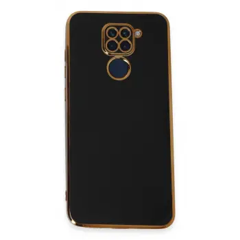 Xiaomi Redmi Note 9 Kılıf Volet Silikon - Siyah