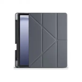 Xiaomi Redmi Pad Pro 12.1 Kılıf Kalemlikli Mars Tablet Kılıfı - Koyu Gri