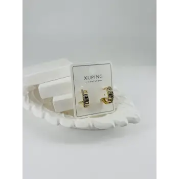 Zirkon Taşlı Pirinç Zirkon Küpe - Kp00306
