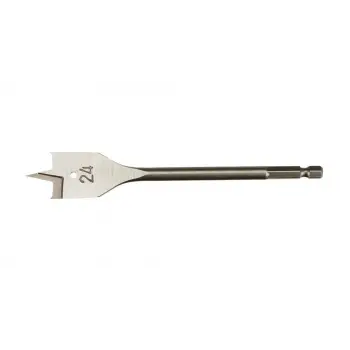 Yaprak Tip Ahşap Matkap Ucu 24x405mm - Hex Saplı