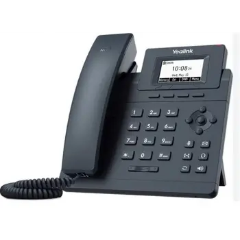 Yealink T30P IP Telefon PoE Destekli Adaptör Dahil