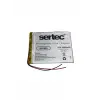 357090 3.7v 2500 Mah Li-polymer Pil (devreli/1.5a)