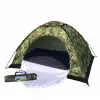 4 Kişilik Kamuflaj Desenli Kolay Kurulumlu Kamp Çadırı