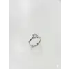 6 Tırnaklı Tektaş Taşlı Yüzük - Yz0215-1