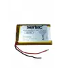 855080 3.7v 4000mah Li-polymer Pil (devreli/1.5a)