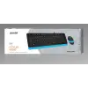 A4 Tech F1010 Q Usb Mavi Fn-Mm Klv+Optik Mouse  Set (KDO)