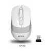 A4 Tech Fg10 Beyaz Nano Kablosuz Optik 2000 Dpı Mouse (KDO)
